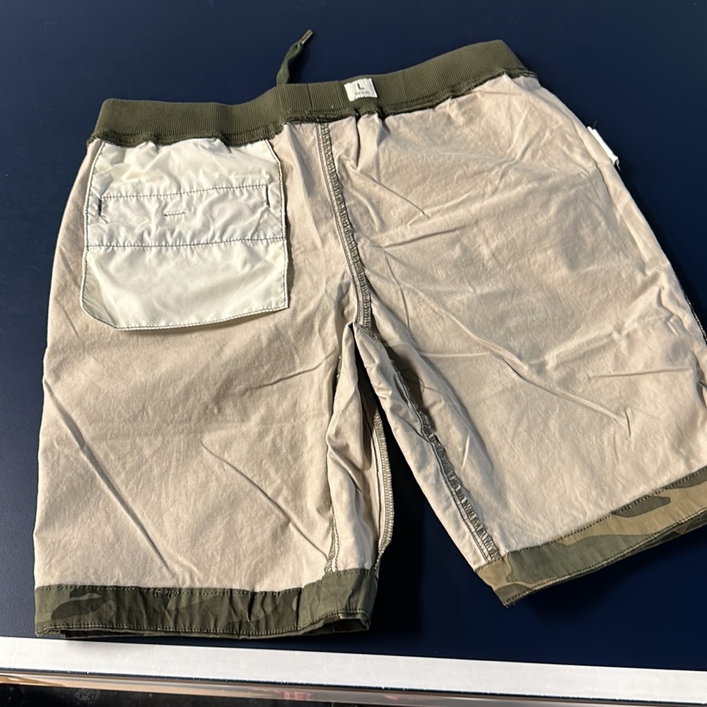 Men’s Camo Shorts / Green sz L - Picture 4 of 4